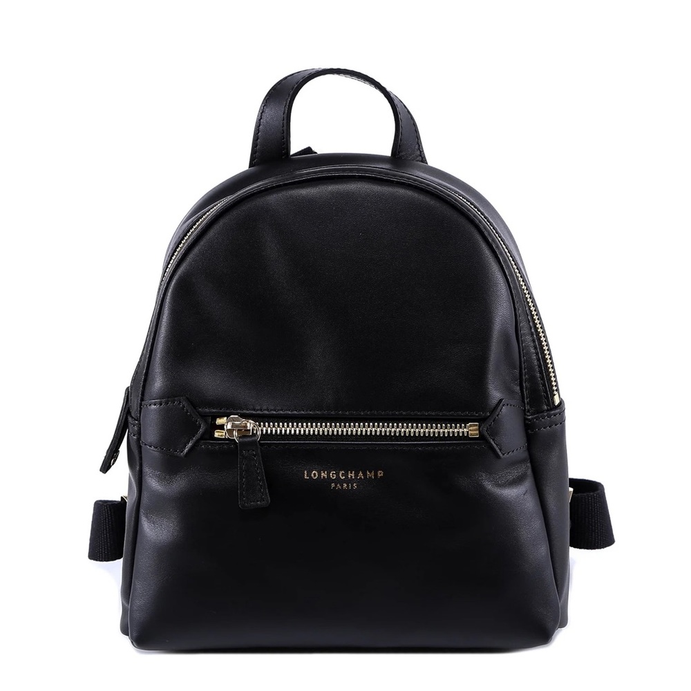 Longchamp Black 2.0 Xs Zipped Backpack